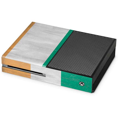 Ivory Coast Flag Distressed Xbox One Console Skin